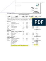 Precios Unitario Pendientes