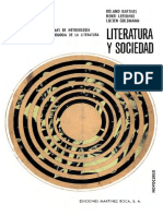 Barthes Roland Et Al Literatura y Sociedad