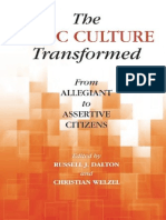 (World Values Survey Books) Russell J. Dalton, Christian Welzel-The Civic Culture Transformed - From Allegiant To Assertive Citizens-Cambridge University Press (2014)