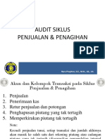 Audit Sesi 1 Audit Siklus Penj & Penagihan