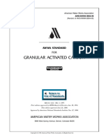 Granular Activated Carbon: Awwa Standard