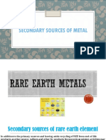 Secondary Sources of Non-Ferrous Metals