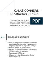 Escalas Conners-Revisadas (CRS-R)