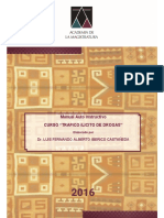 Manual Auto Instructivo Curso "Trafico Ilicito de Drogas": Dr. Luis Fernando Alberto Iberico Castañeda