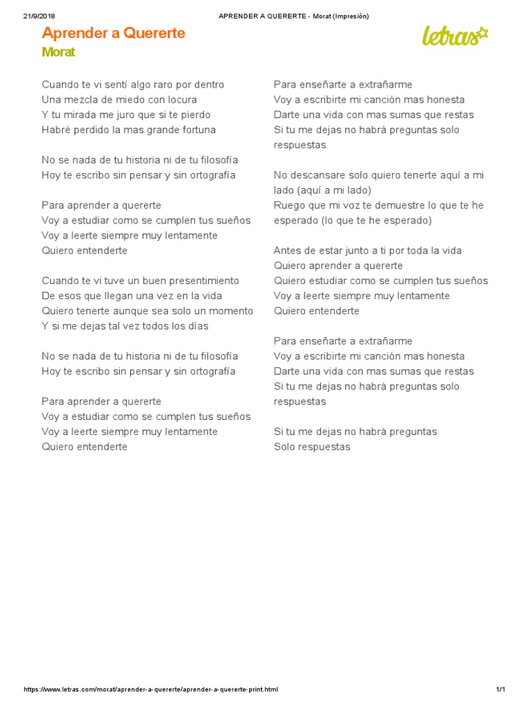 Aprender A Quererte Morat Impresion Ocio aprender a quererte morat impresion