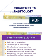 K1- BBS-Introduction to Parasitology