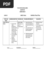 Lesson Plan May History