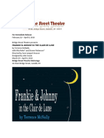 Frankie & Johnny in The Clair de Lune: For Immediate Release