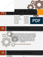 Bahaya Lingkungan Kerja Biologi, Ergonomi Dan Psikologi