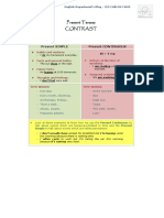 Present Simple Present Continuous PDF