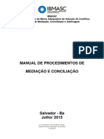 Guia de procedimentos de mediação e conciliação