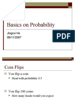 Basics On Probability