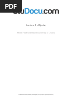 Recurrent Mood Disorders Major Depressive Disorder Bipolar