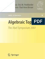 Algebraic Topology - The Abel Symposium 2007 (Nils Baas, Eric Friedlander, Björn Jahren, Paul Arne Østvær)