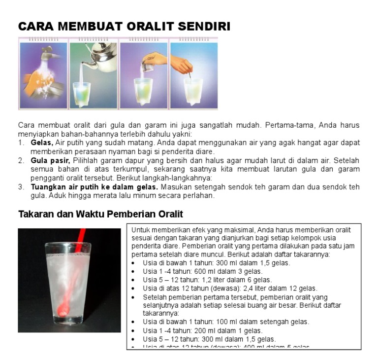 Cara Membuat Oralit Sendiri PDF