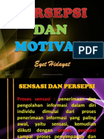 Persepsi Motivasi 2018