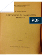 Dr. Ambrózy András - Elektroncső És Tranzisztor Mérések, 3. Jav. Kiadás, 1974.