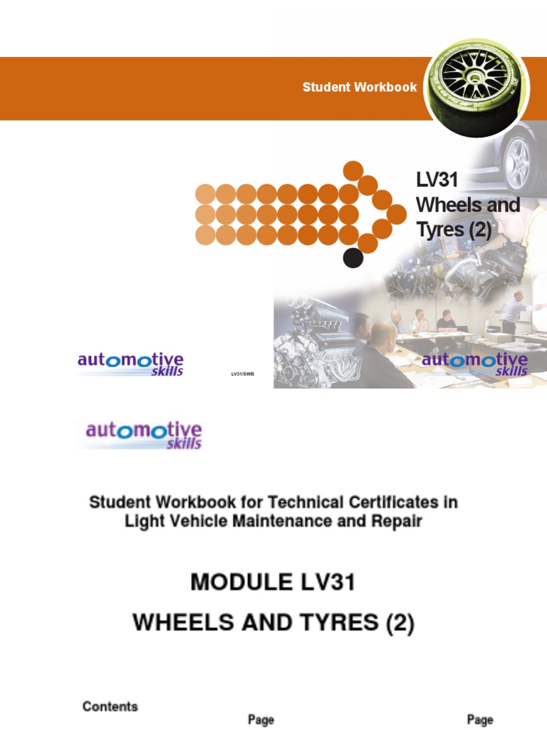 LV31Wheels and Tyres PDF Tire Axle