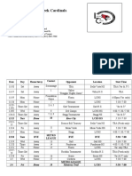 1819 Lcschedule