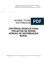 47832_NTD-07 Critérios Basicos Projetos Redes Aéreas Distribuição Rural.pdf