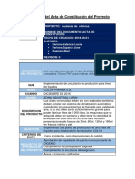 TAREA 1.-Desarrollo Del Acta de Constitución Del Proyecto