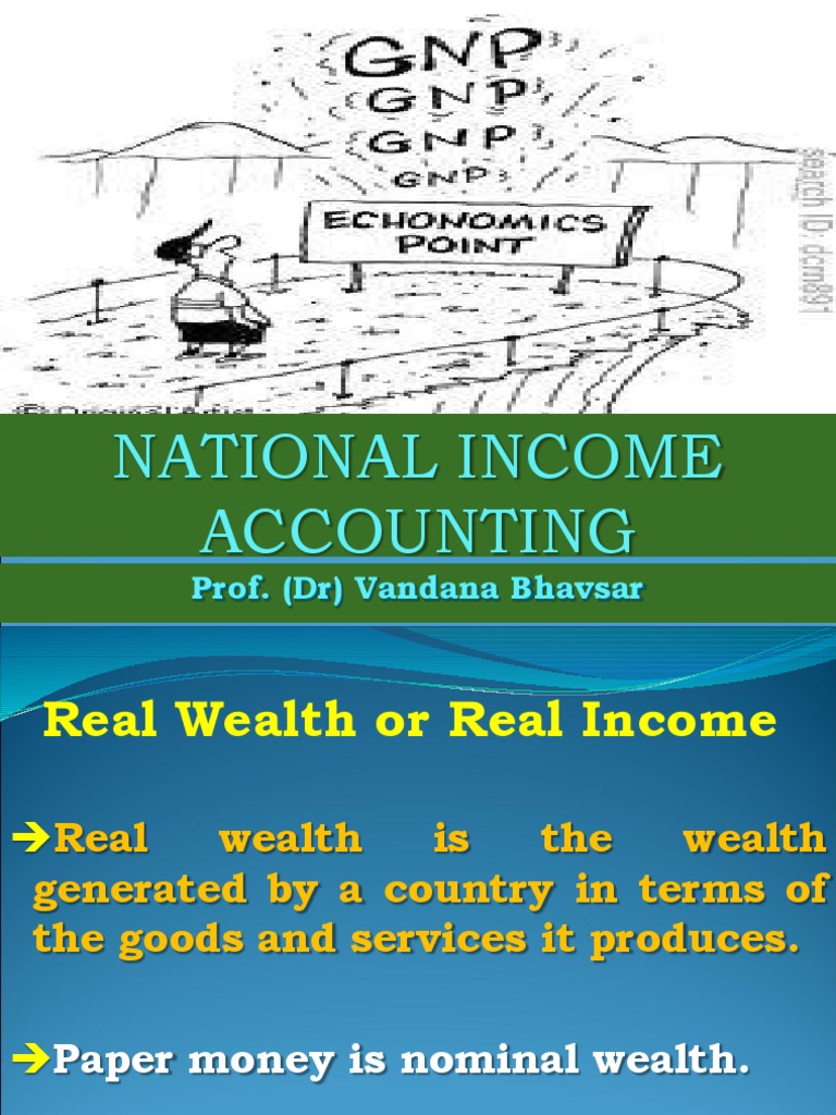 CH 8 NATIONAL ACCOUNTING FINAL PDF Measures Of National