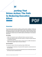 Risk Reporting That Drives Action: The Path To Reducing Executive Effort