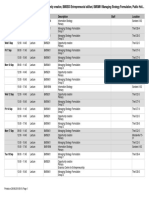 Time table