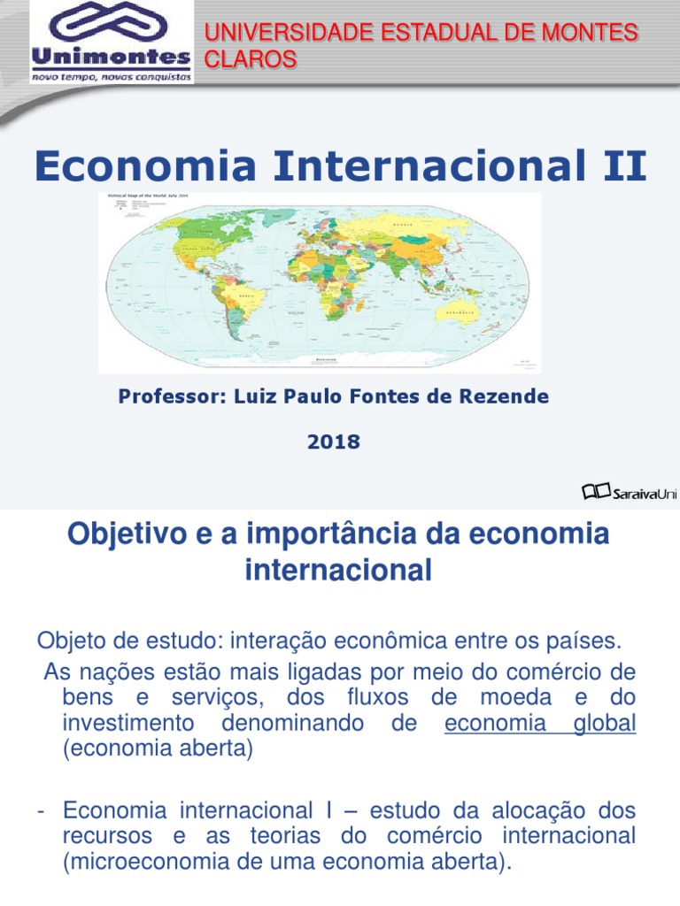 Economia Internacional: Teorias e Políticas | PDF | Economia ...