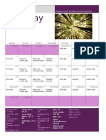 Phys RX Calendar