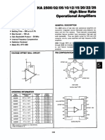 Amplificador Operacional Ha2-2510-8 PDF
