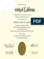 UC Davis Diploma 