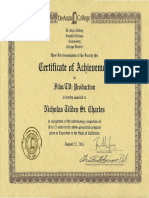 Film/TV Production Certificate