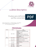 Analisis Descriptivo. Sept 10 y 11 de 2015