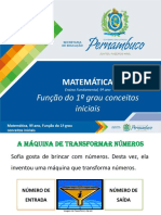 Função Do 1º Grau