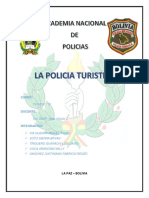 Policia Turistica Segundo Semestre