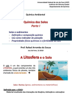 Aula 8 Química Dos Solos Parte1 1S2018