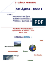 Aula 2 Química Das Aguas Parte 1 1S2018