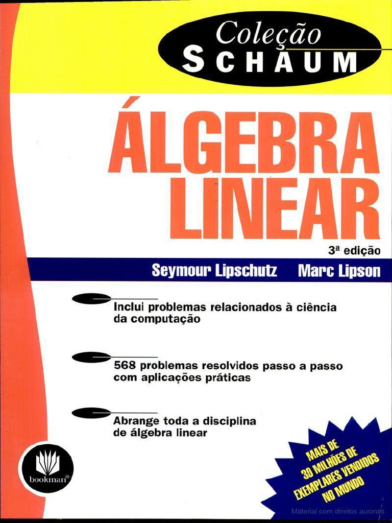 Algebra Linear-Colecao Shaum PDF | PDF
