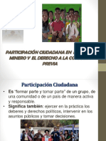 Particiación y Consulta