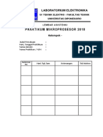 Lembar Asistensi Praktikum Mikro 2018