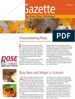 Rose Pest Solutions Fall 2018 Pest Gazette