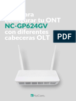 NC-GP624GV. Guia para Configurar Tu Ont Con Diferentes Cabeceras Olt PDF