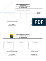 Format Kesesuaian Jadwal