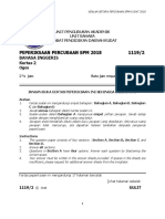 SPM Trial Paper 2 Sabah 2018