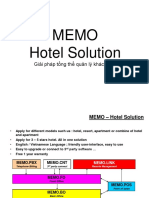 Memo Hotel Solution: Giải pháp tổng thể quản lý khách sạn
