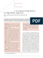 Reconstruction of Acquired Scalp Defects - An Algorithmic Approach