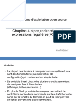 Chapitre 4 - Pipes Redirections Et Expressions Régulières