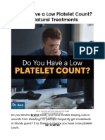 Low Platelet
