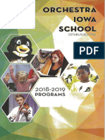 Orchestra Iowa School Music Education (2018/2019)